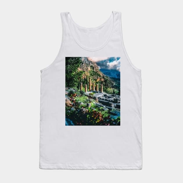 Ancient Delphi Tank Top by GRKiT